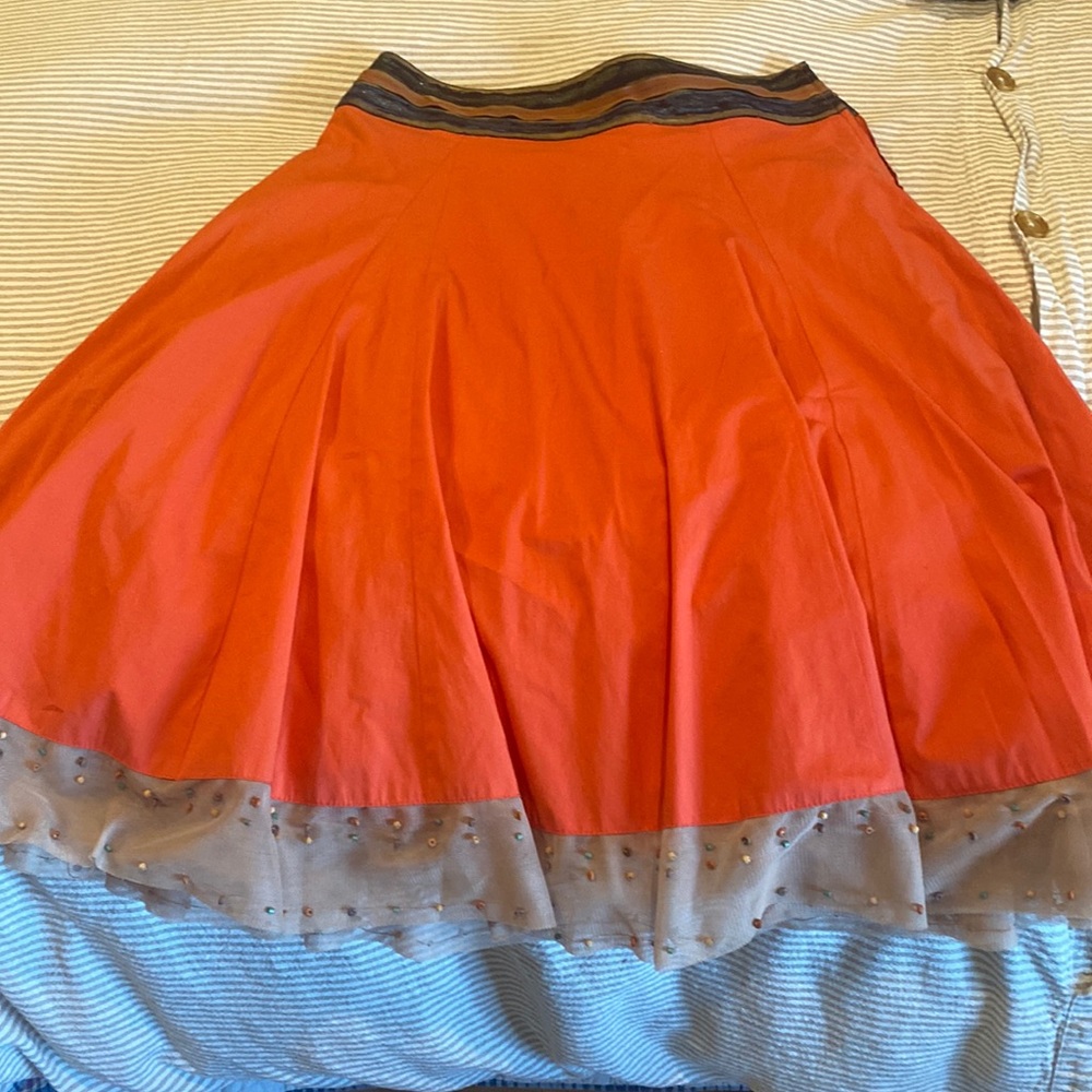 Mid-length skirt